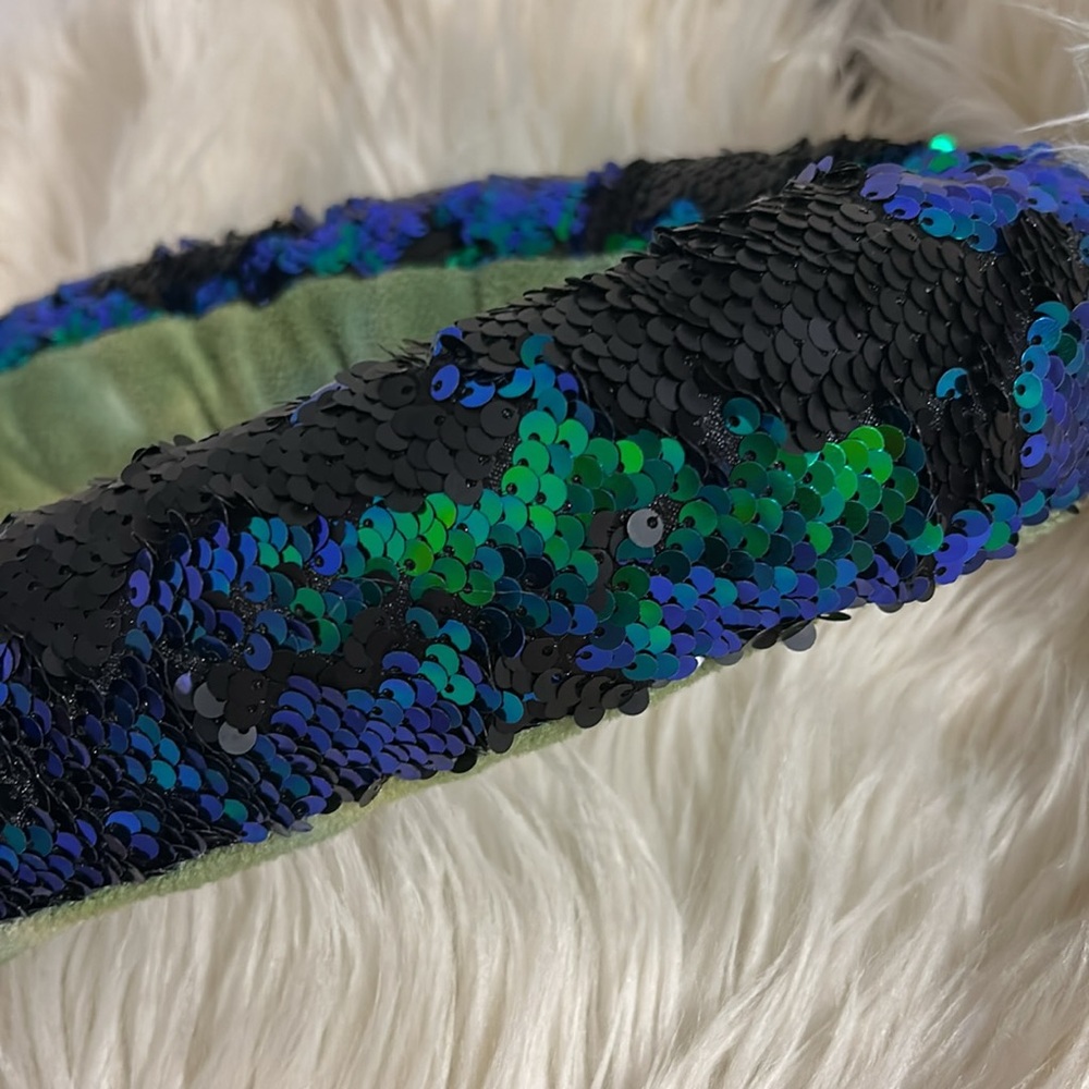 Adventure Planet Plush Snake Sequinimals Toy Green Blue 65 in Long Reptile Boa - Picture 9 of 9